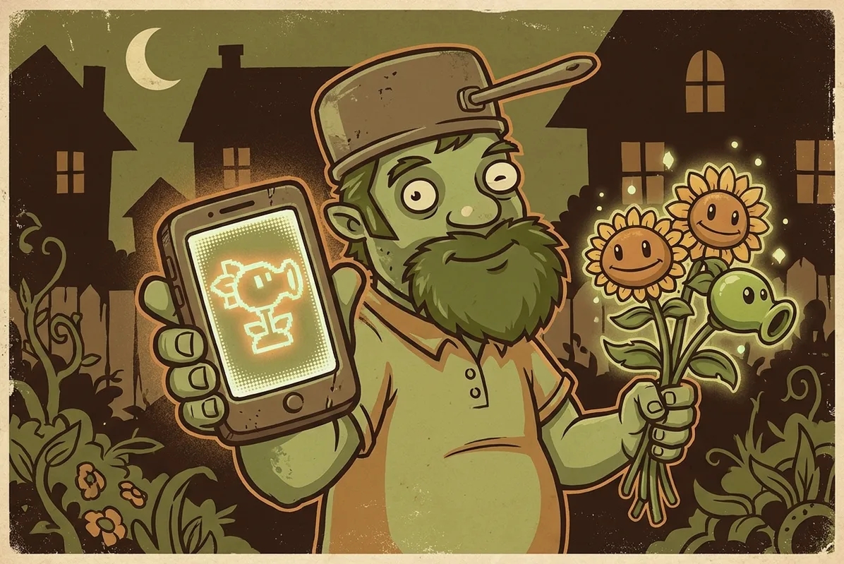 Plants vs. Zombies mobile app
