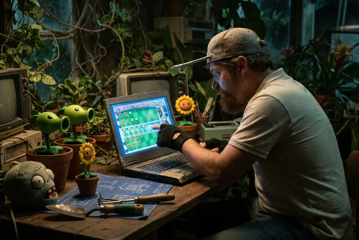 Plants vs. Zombies on Mac
